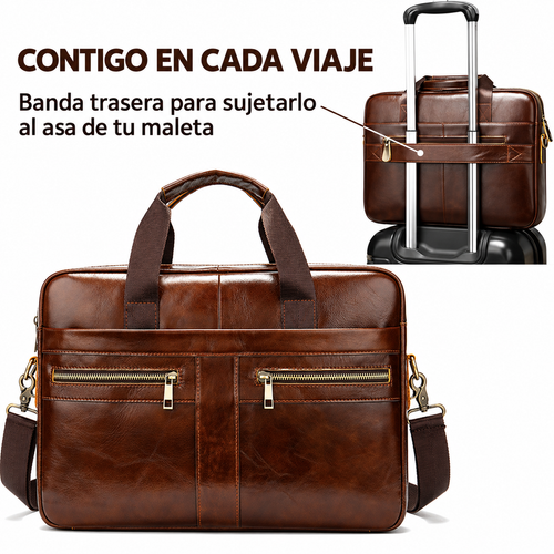 Maletín Varese — Doble bolsillo
